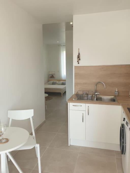 Studio Neuf Atypique Centre Ville Palavas Vue Mer Buitenkant foto